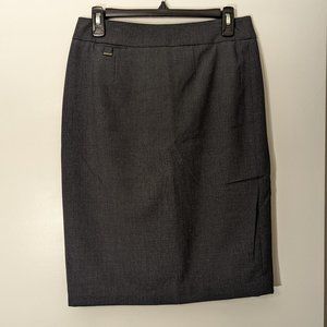 Women's Calvin Klein Charcoal Gray Suit Skirt